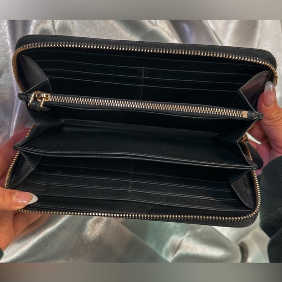 PRADA Leather Zip Around Long Wallet - Picture 4 of 14